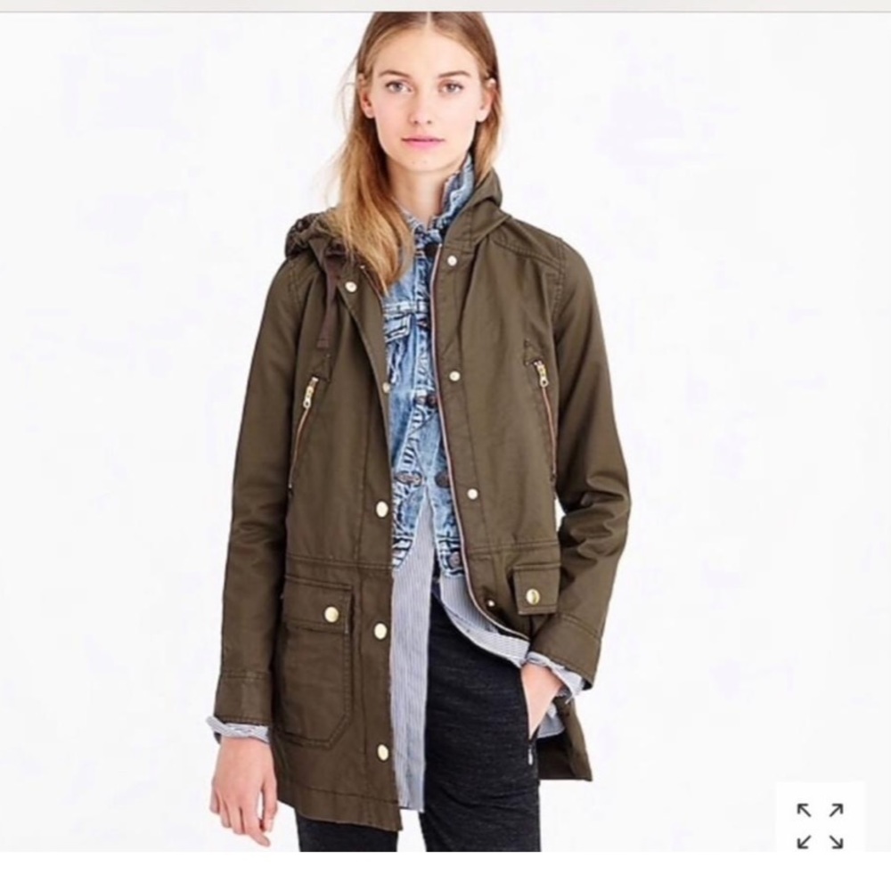 J.Crew Long Field Jacket